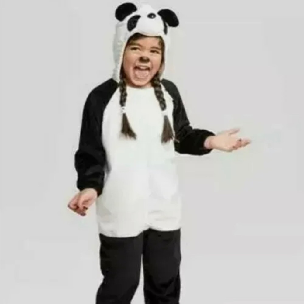 2T-3T panda costume onesie